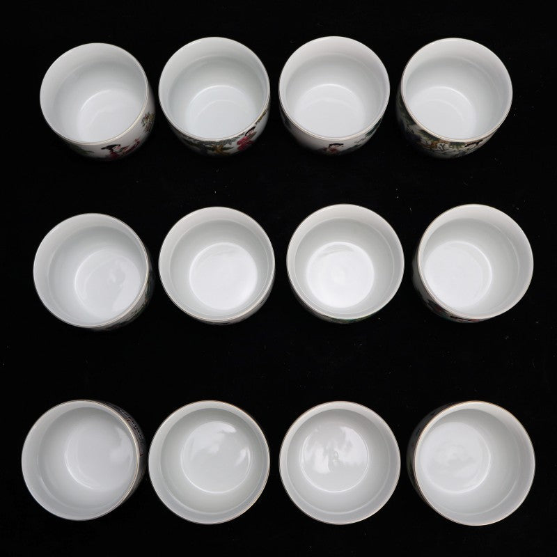 Imperial Yongzheng Famille-Rose Cup with Enamelled “Twelve Beauties” Design|雍正御製琺瑯彩十二美人圖杯・珍藏