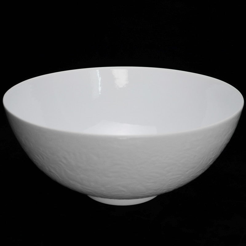 Imperial Yongzheng White Porcelain Bowl with Carved Five-Dragon Design in Eggshell Thin Body|大清雍正白瓷雕刻五龍紋薄胎大碗・珍藏