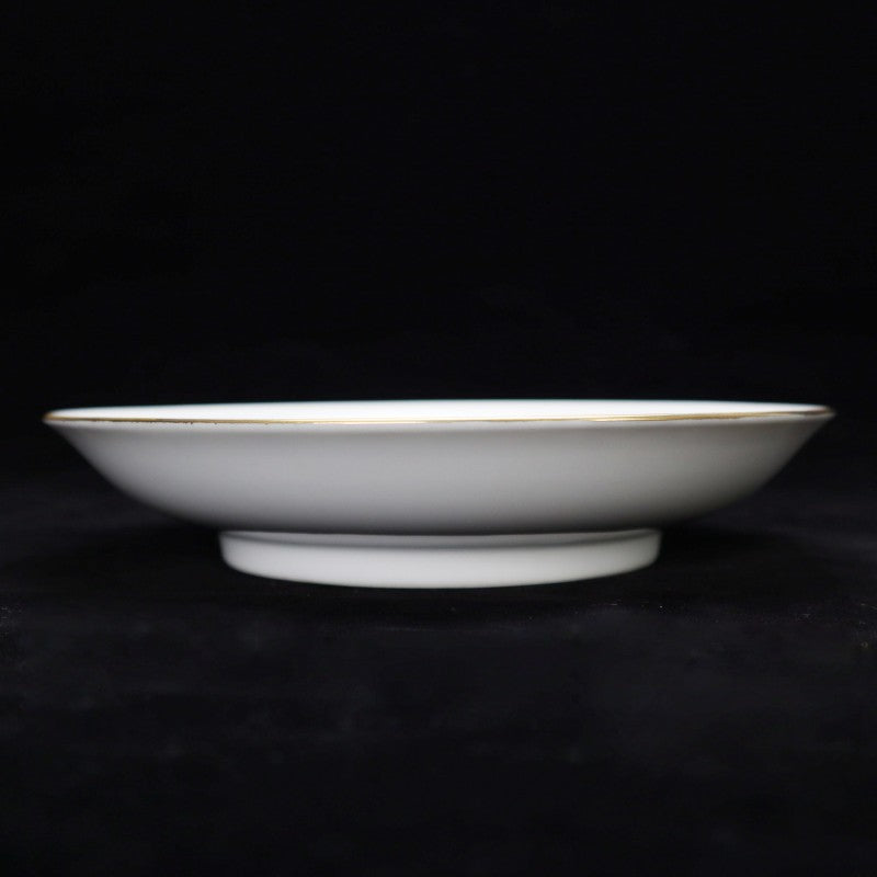 Qianlong Falangcai Portrait Dish of the Emperor and Empress, Painted by Giuseppe Castiglione (Lang Shining) | 清乾隆 郎世寧作 珐琅彩皇帝皇后像賞盤
