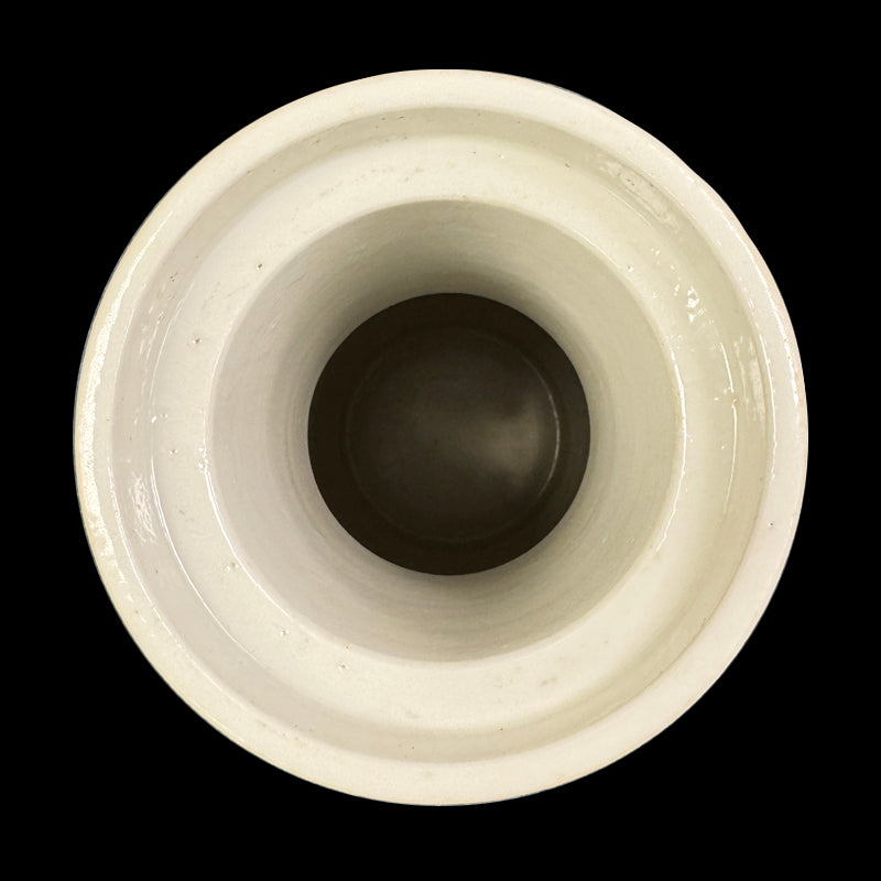 Kangxi Period Wucai Bangchui Vase with Landscape Design|清康熙五彩山水棒槌瓶・珍藏