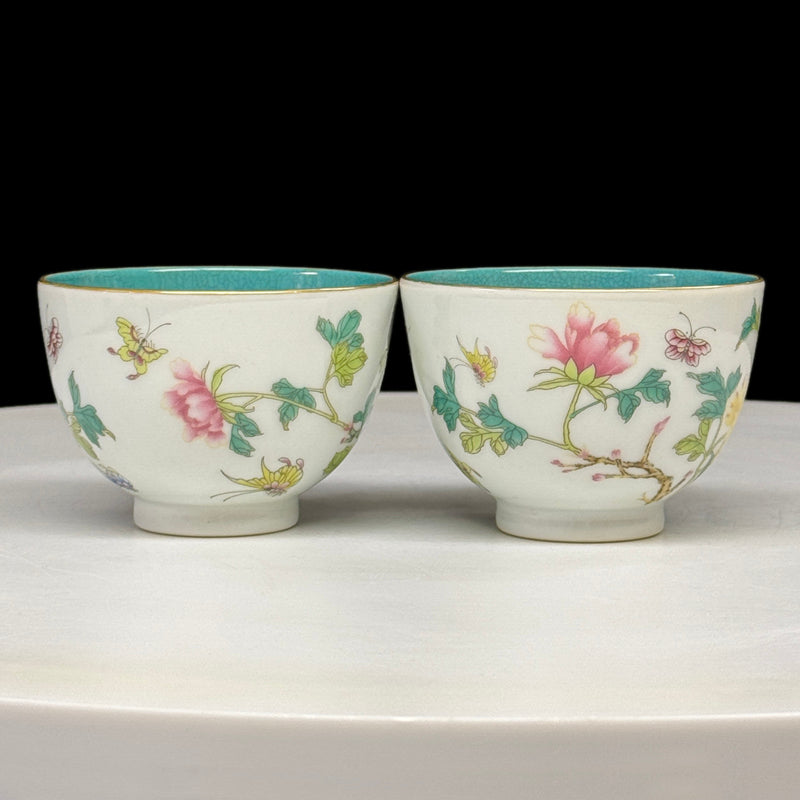 Qianlong Period Falangcai Cup with Floral Design|清乾隆琺瑯彩花卉杯・珍藏