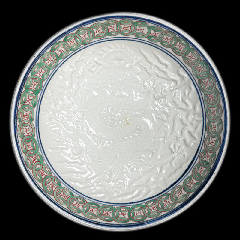 Wanli Period Doucai Bowl with Zhuge Liang Figure in Red and Green Enamel|明萬曆紅綠彩孔明人物紋碗・珍藏
