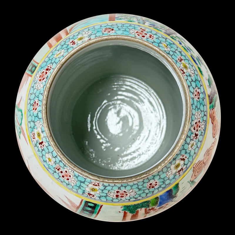 Kangxi Period Wucai General Jar with Figural Scenes|清康熙五彩人物紋將軍罐・珍藏