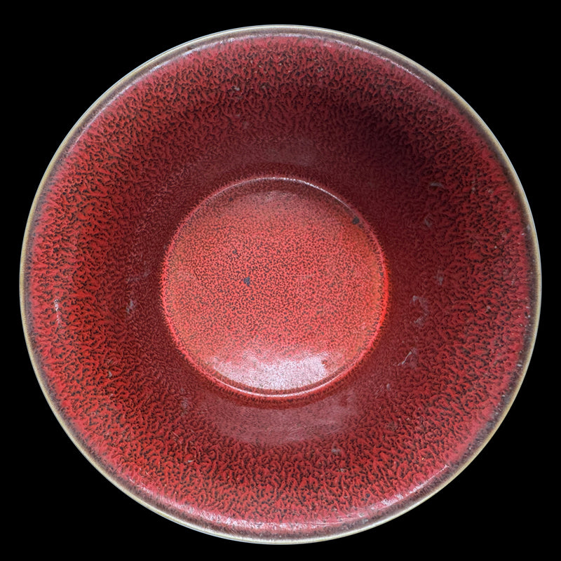 Yongle Period Copper-Red Glazed Bowl with Incised Dragon and Phoenix Design|明永樂紅釉暗刻龍鳳紋碗・珍藏