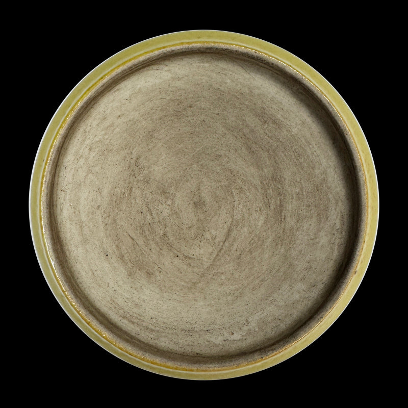 Tianqi Period Yellow-Glazed Porcelain Stand for Ewer|明天啟黃釉瓷壺承・珍藏