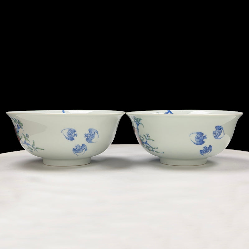 Qing Dynasty Qianlong Blue and White Underglaze Decorated Official Bowl|清朝乾隆青花釉下彩官碗・珍藏
