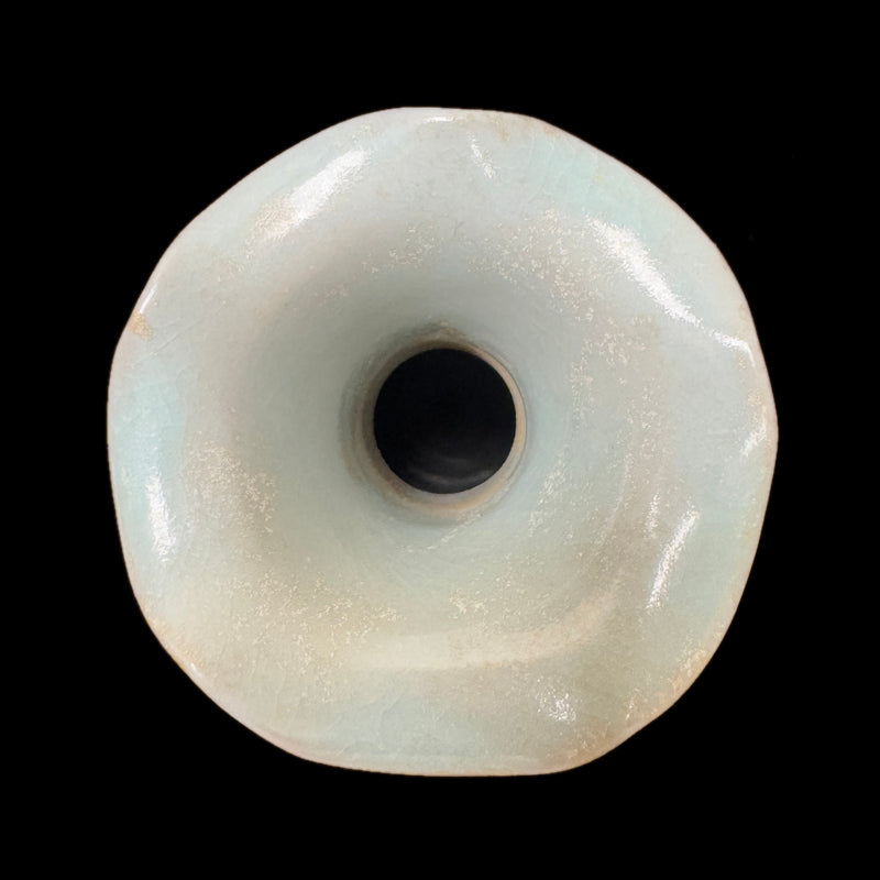 Song Dynasty Yuhuchunping Vase with Floral Rim｜宋朝花口玉壺春瓶・珍藏